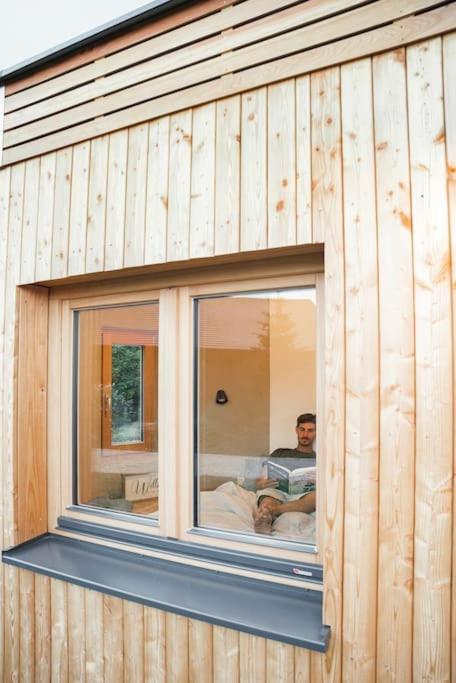 Wohnwagon Paul - Autarkie Erleben! - Tiny House Vila Oberschneiding Exterior foto