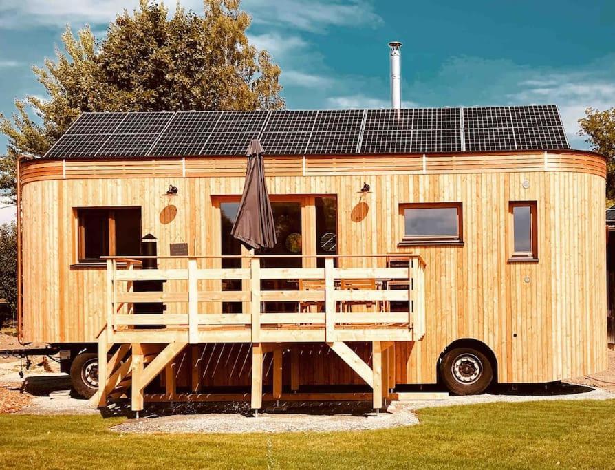 Wohnwagon Paul - Autarkie Erleben! - Tiny House Vila Oberschneiding Exterior foto