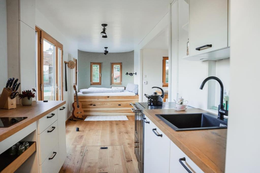 Wohnwagon Paul - Autarkie Erleben! - Tiny House Vila Oberschneiding Exterior foto
